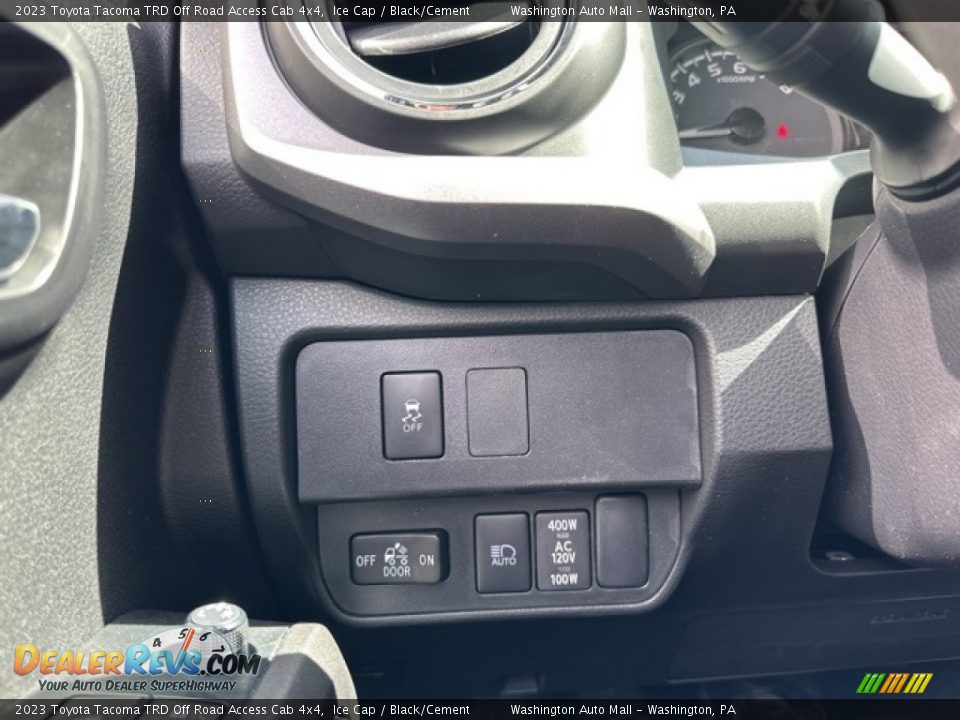 Controls of 2023 Toyota Tacoma TRD Off Road Access Cab 4x4 Photo #17