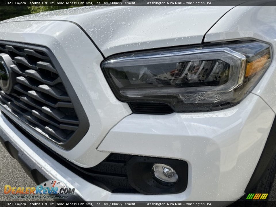 2023 Toyota Tacoma TRD Off Road Access Cab 4x4 Ice Cap / Black/Cement Photo #20