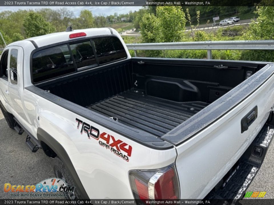 2023 Toyota Tacoma TRD Off Road Access Cab 4x4 Ice Cap / Black/Cement Photo #24