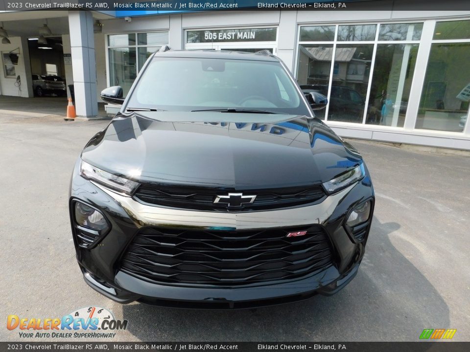 2023 Chevrolet TrailBlazer RS AWD Mosaic Black Metallic / Jet Black/Red Accent Photo #4