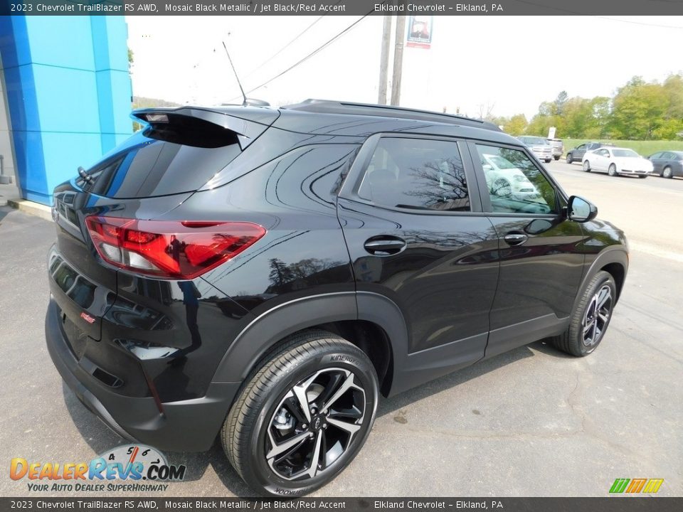 2023 Chevrolet TrailBlazer RS AWD Mosaic Black Metallic / Jet Black/Red Accent Photo #8