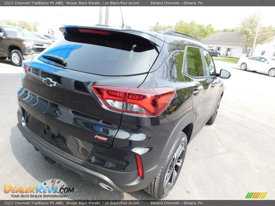 2023 Chevrolet TrailBlazer RS AWD Mosaic Black Metallic / Jet Black/Red Accent Photo #9