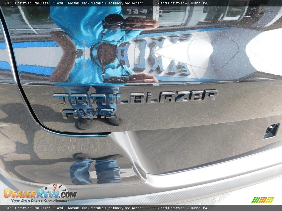 2023 Chevrolet TrailBlazer RS AWD Mosaic Black Metallic / Jet Black/Red Accent Photo #14