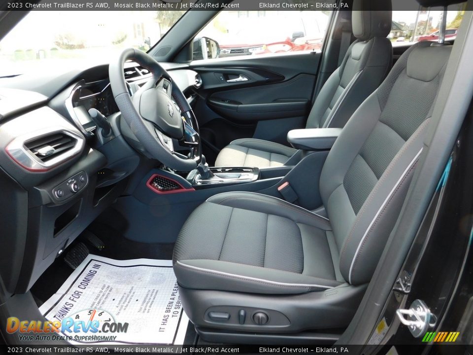 Front Seat of 2023 Chevrolet TrailBlazer RS AWD Photo #19