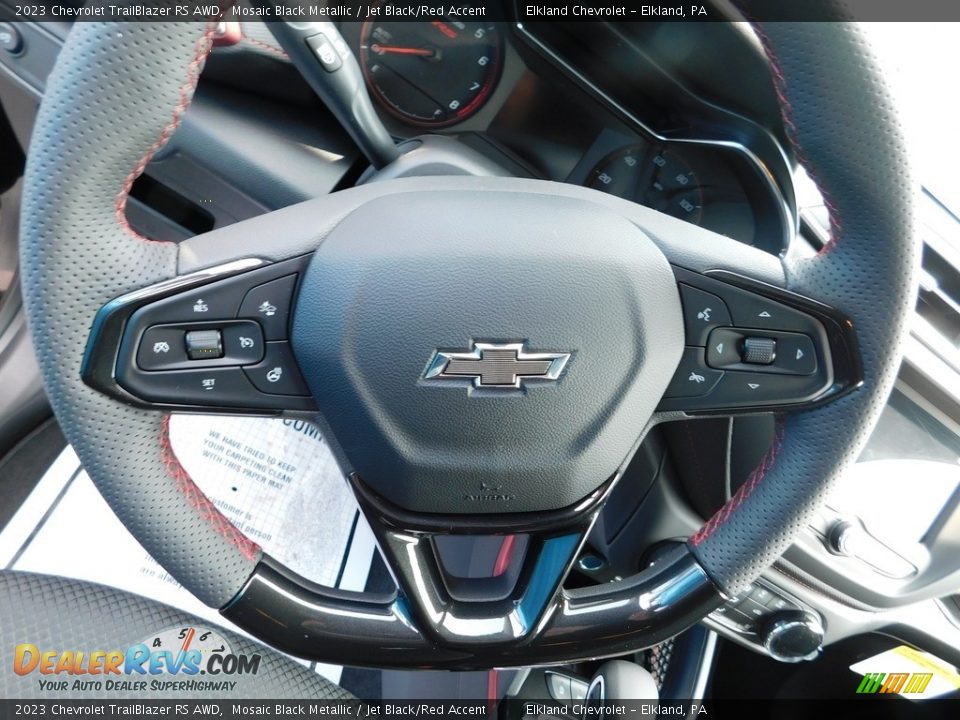 2023 Chevrolet TrailBlazer RS AWD Steering Wheel Photo #22