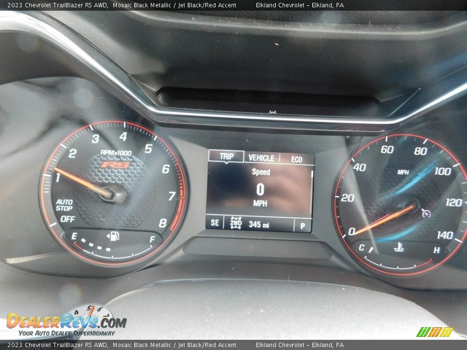 2023 Chevrolet TrailBlazer RS AWD Gauges Photo #27