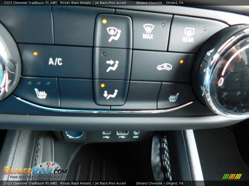 Controls of 2023 Chevrolet TrailBlazer RS AWD Photo #33