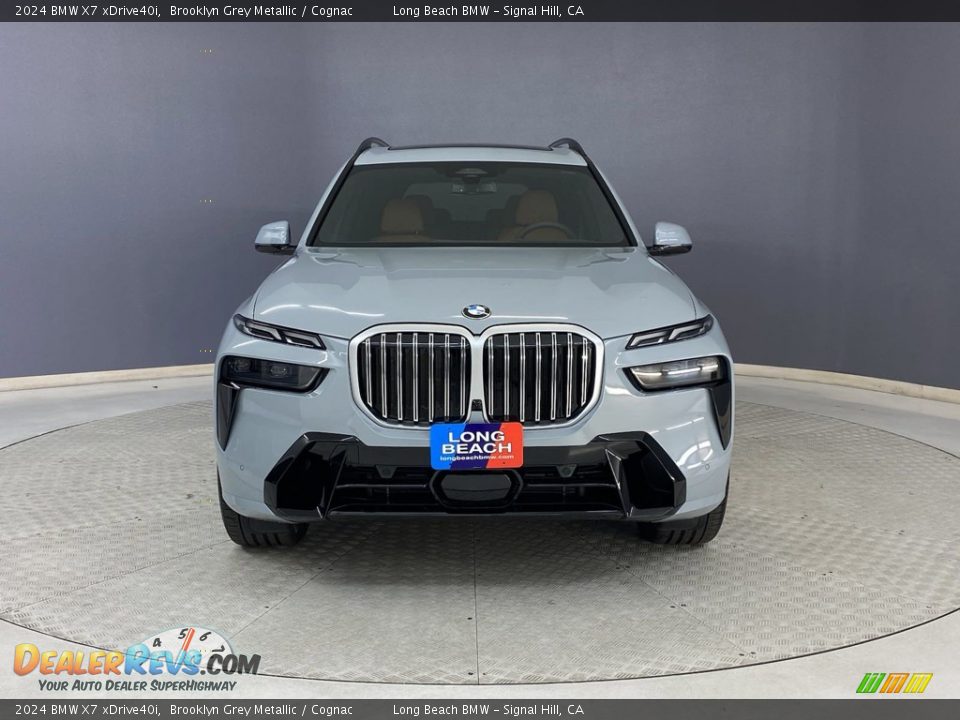 2024 BMW X7 xDrive40i Brooklyn Grey Metallic / Cognac Photo #2