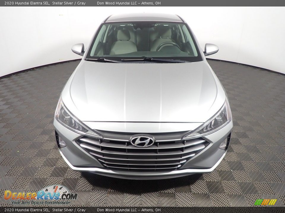 2020 Hyundai Elantra SEL Stellar Silver / Gray Photo #5