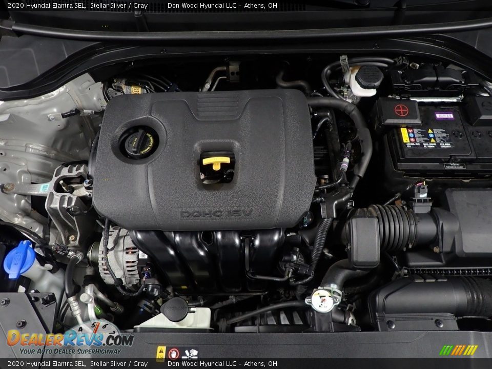 2020 Hyundai Elantra SEL Stellar Silver / Gray Photo #7
