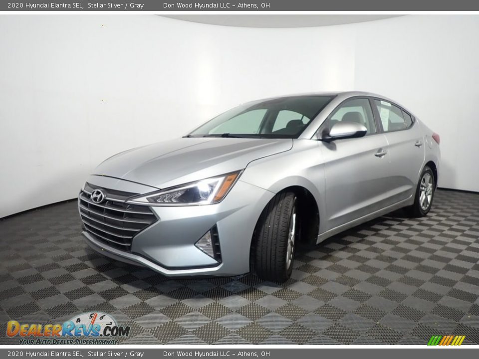 2020 Hyundai Elantra SEL Stellar Silver / Gray Photo #8
