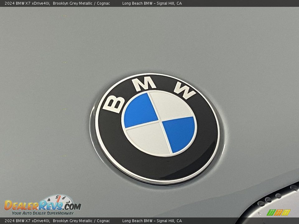 2024 BMW X7 xDrive40i Brooklyn Grey Metallic / Cognac Photo #5