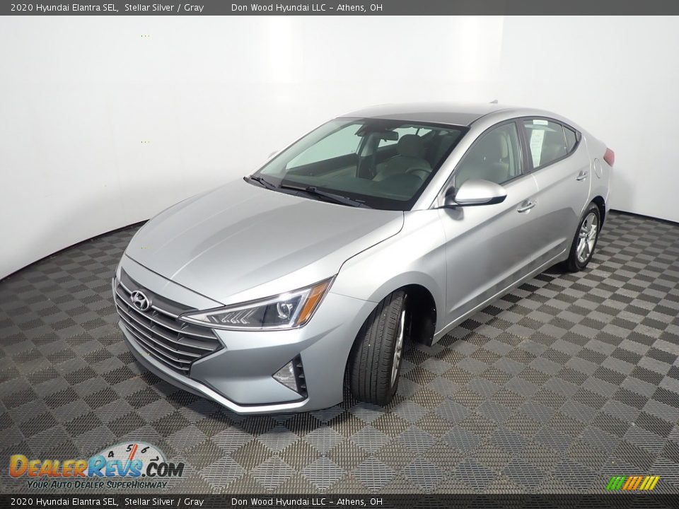 2020 Hyundai Elantra SEL Stellar Silver / Gray Photo #9