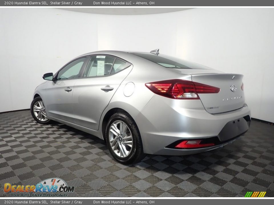 2020 Hyundai Elantra SEL Stellar Silver / Gray Photo #11