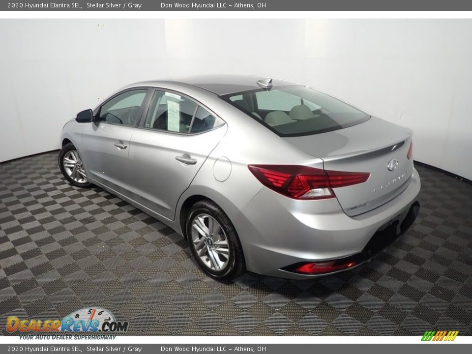 2020 Hyundai Elantra SEL Stellar Silver / Gray Photo #12