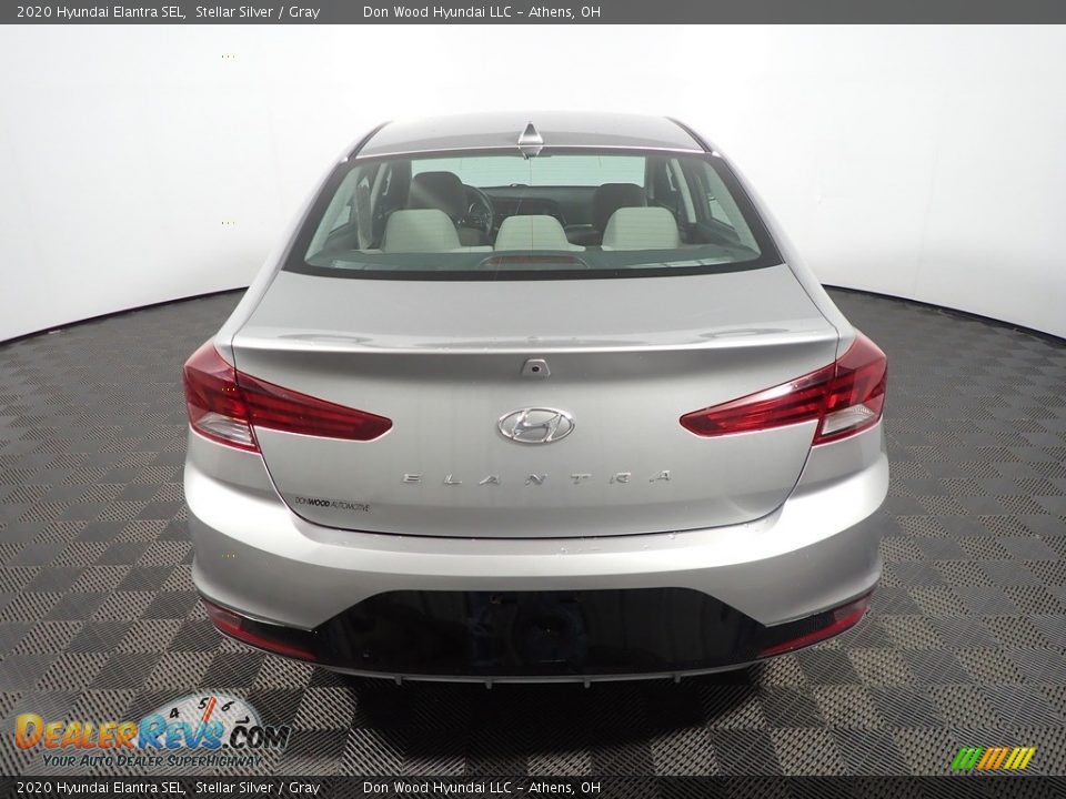 2020 Hyundai Elantra SEL Stellar Silver / Gray Photo #13
