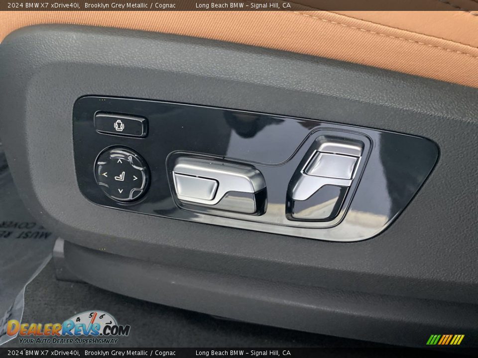 2024 BMW X7 xDrive40i Brooklyn Grey Metallic / Cognac Photo #11
