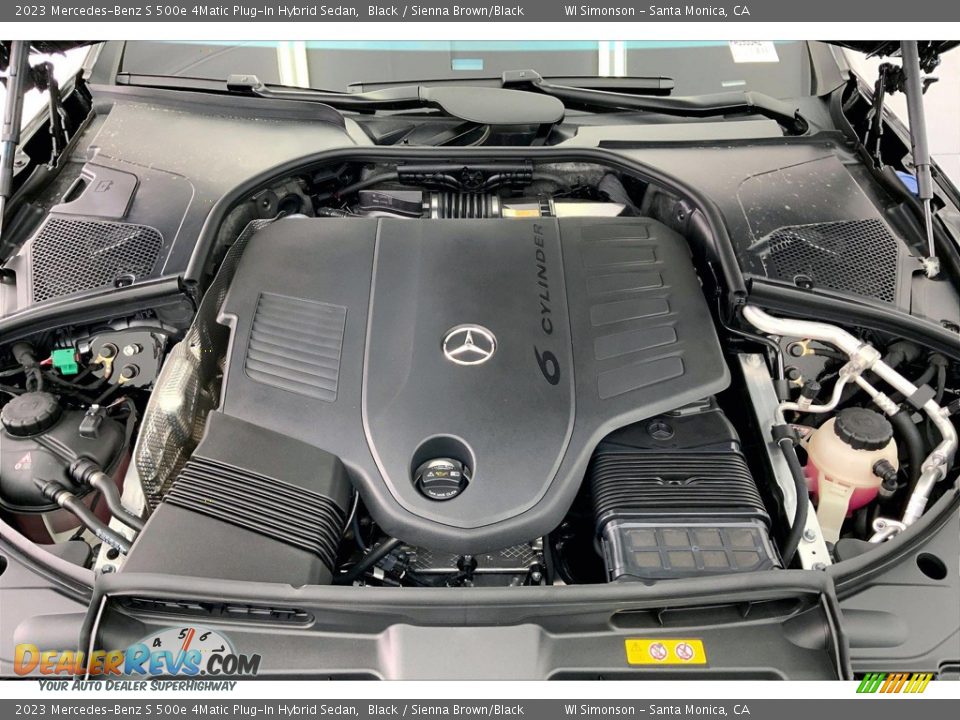 2023 Mercedes-Benz S 500e 4Matic Plug-In Hybrid Sedan 3.0 Liter Turbocharged DOHC 24-Valve VVT Inline 6 Cylinder Gasoline/Electric Hybrid Engine Photo #9