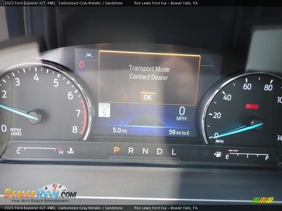 2023 Ford Explorer XLT 4WD Carbonized Gray Metallic / Sandstone Photo #16