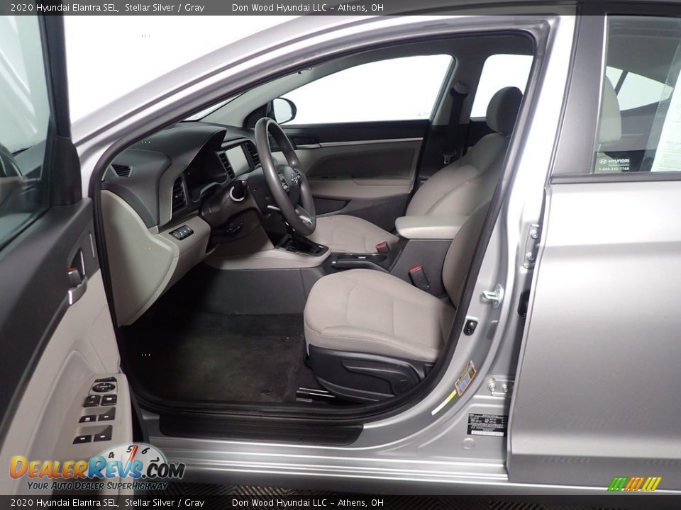 2020 Hyundai Elantra SEL Stellar Silver / Gray Photo #20