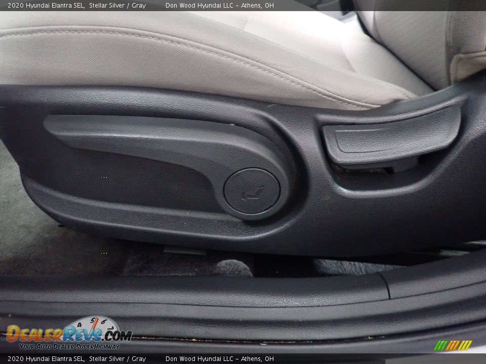 2020 Hyundai Elantra SEL Stellar Silver / Gray Photo #21
