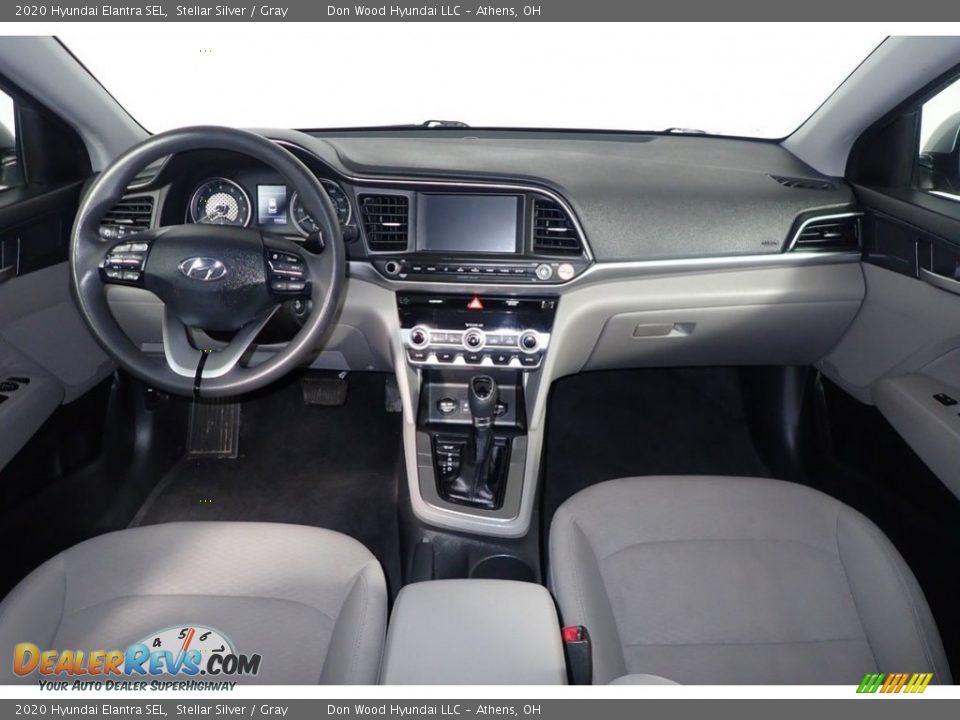 2020 Hyundai Elantra SEL Stellar Silver / Gray Photo #22