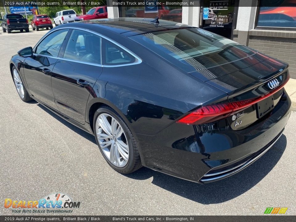 2019 Audi A7 Prestige quattro Brilliant Black / Black Photo #3