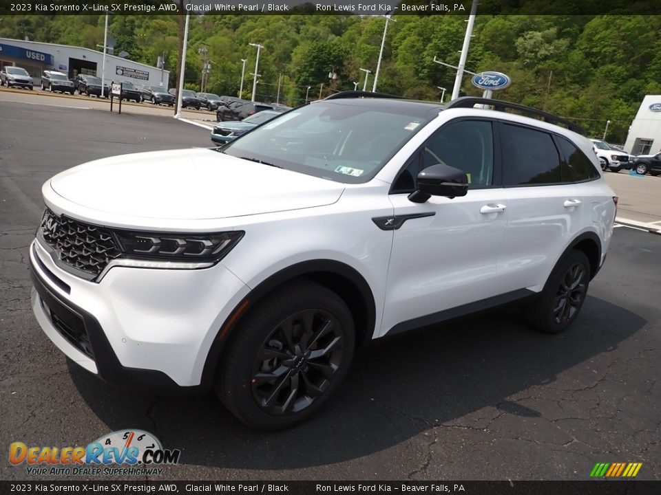 2023 Kia Sorento X-Line SX Prestige AWD Glacial White Pearl / Black Photo #4