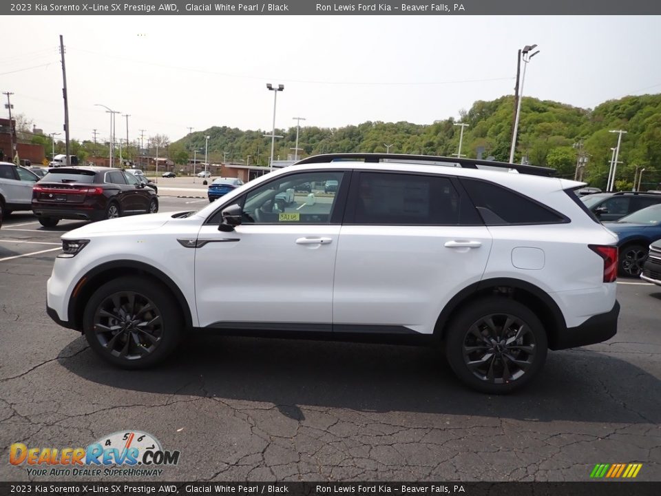 Glacial White Pearl 2023 Kia Sorento X-Line SX Prestige AWD Photo #5