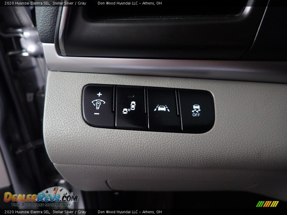 2020 Hyundai Elantra SEL Stellar Silver / Gray Photo #28