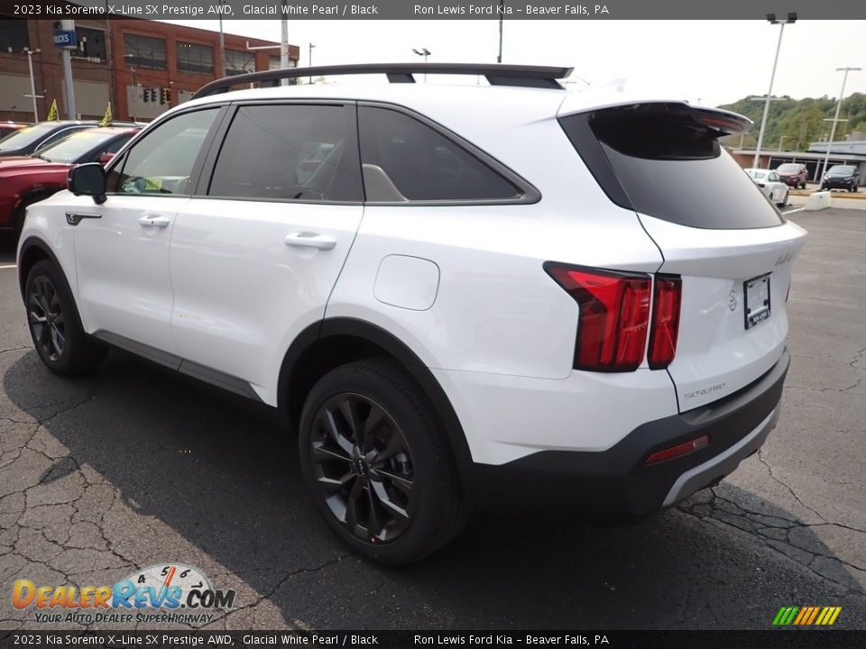 2023 Kia Sorento X-Line SX Prestige AWD Glacial White Pearl / Black Photo #6