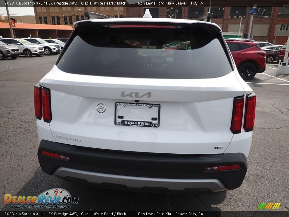 2023 Kia Sorento X-Line SX Prestige AWD Glacial White Pearl / Black Photo #7