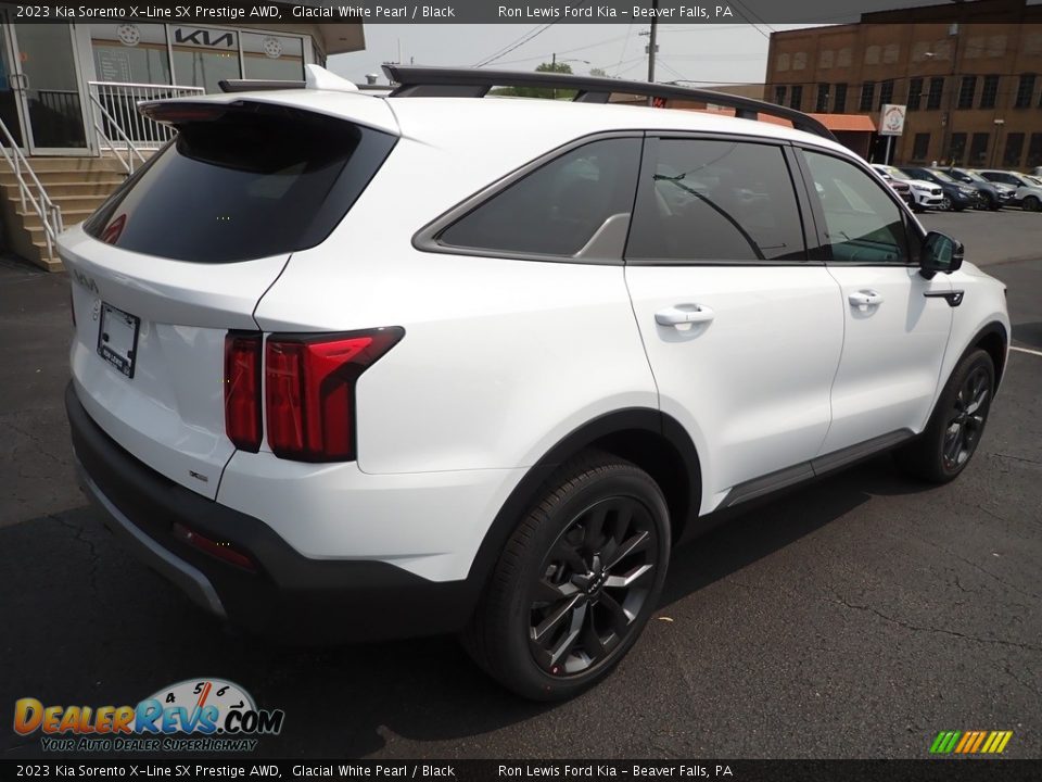 2023 Kia Sorento X-Line SX Prestige AWD Glacial White Pearl / Black Photo #8