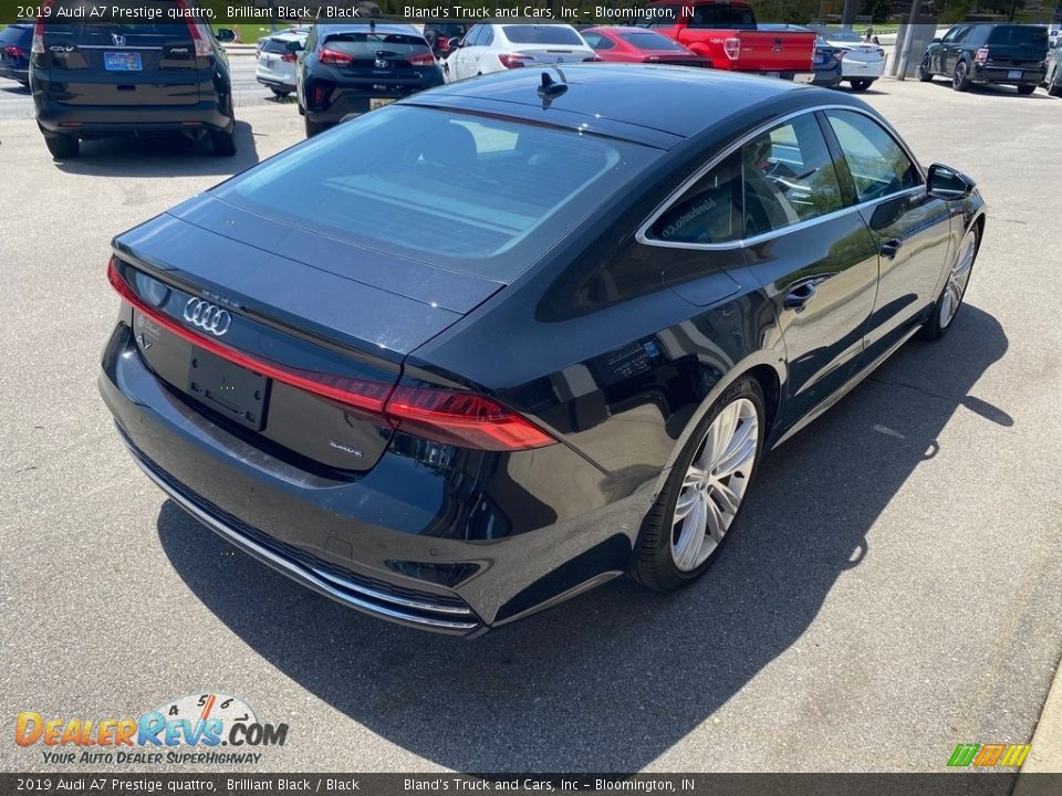 2019 Audi A7 Prestige quattro Brilliant Black / Black Photo #8