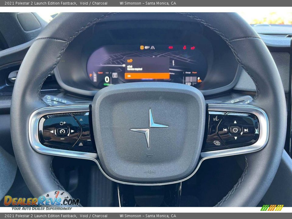 2021 Polestar 2 Launch Edition Fastback Steering Wheel Photo #25