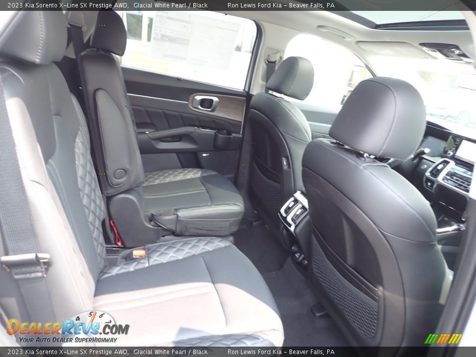 Rear Seat of 2023 Kia Sorento X-Line SX Prestige AWD Photo #10