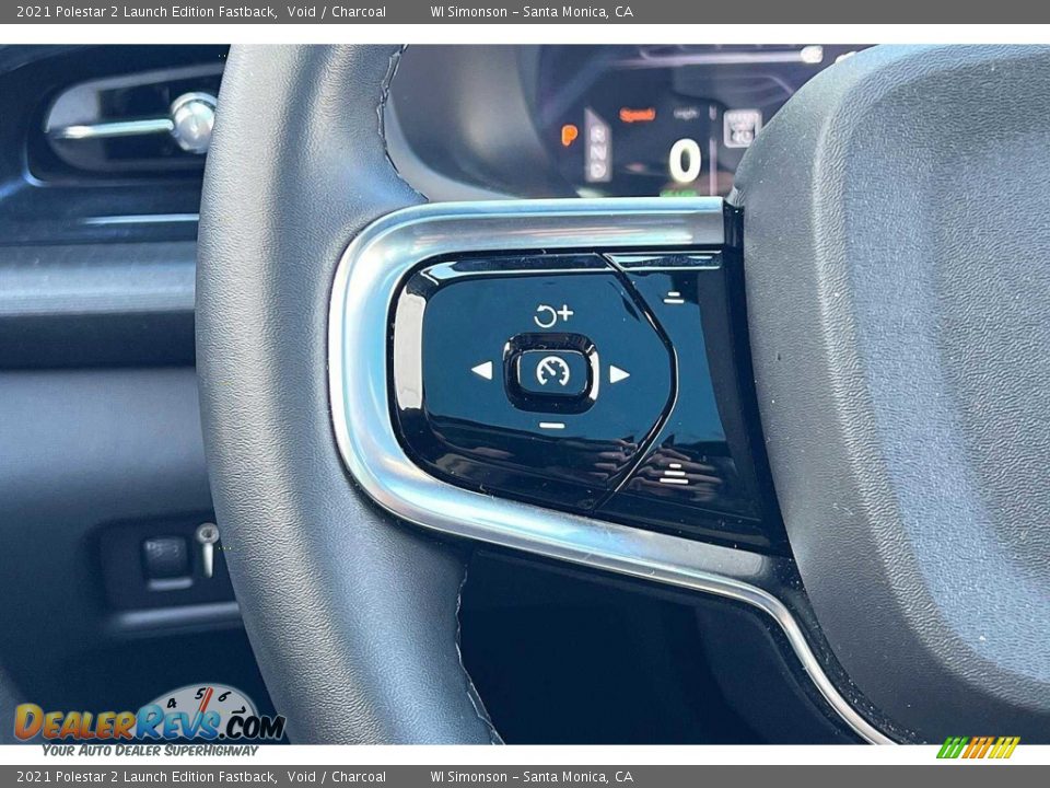 2021 Polestar 2 Launch Edition Fastback Steering Wheel Photo #26