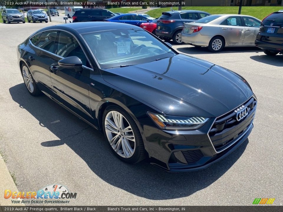 2019 Audi A7 Prestige quattro Brilliant Black / Black Photo #10