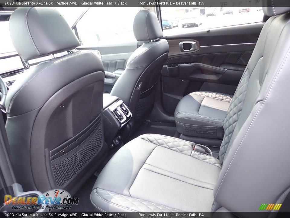 Rear Seat of 2023 Kia Sorento X-Line SX Prestige AWD Photo #12