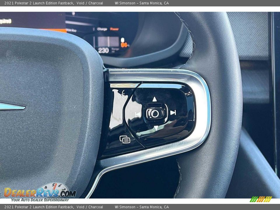 2021 Polestar 2 Launch Edition Fastback Steering Wheel Photo #27