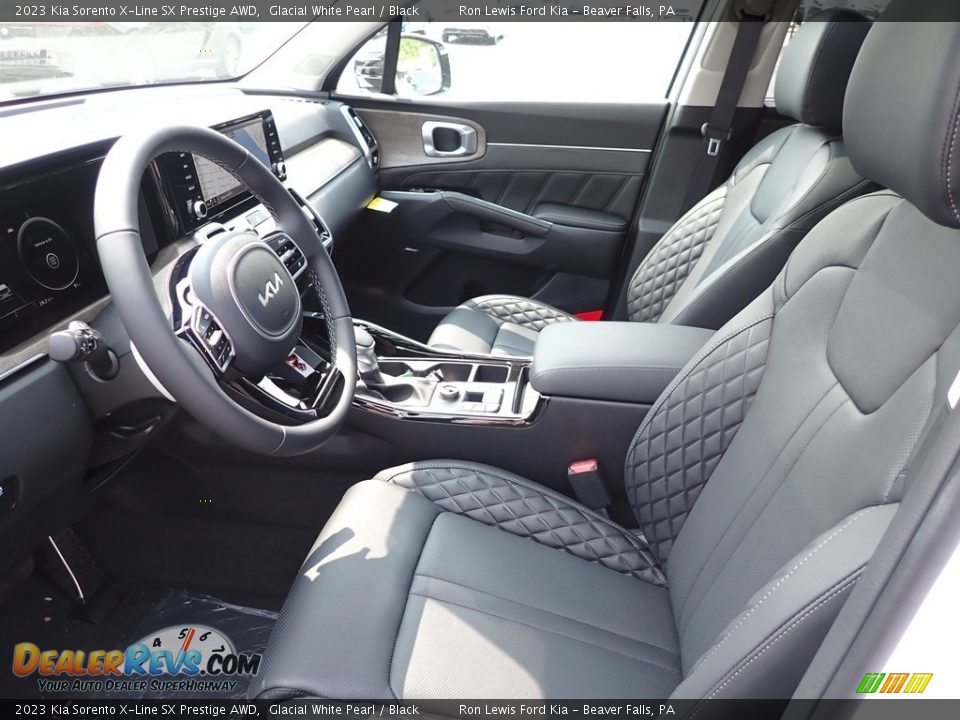Black Interior - 2023 Kia Sorento X-Line SX Prestige AWD Photo #13