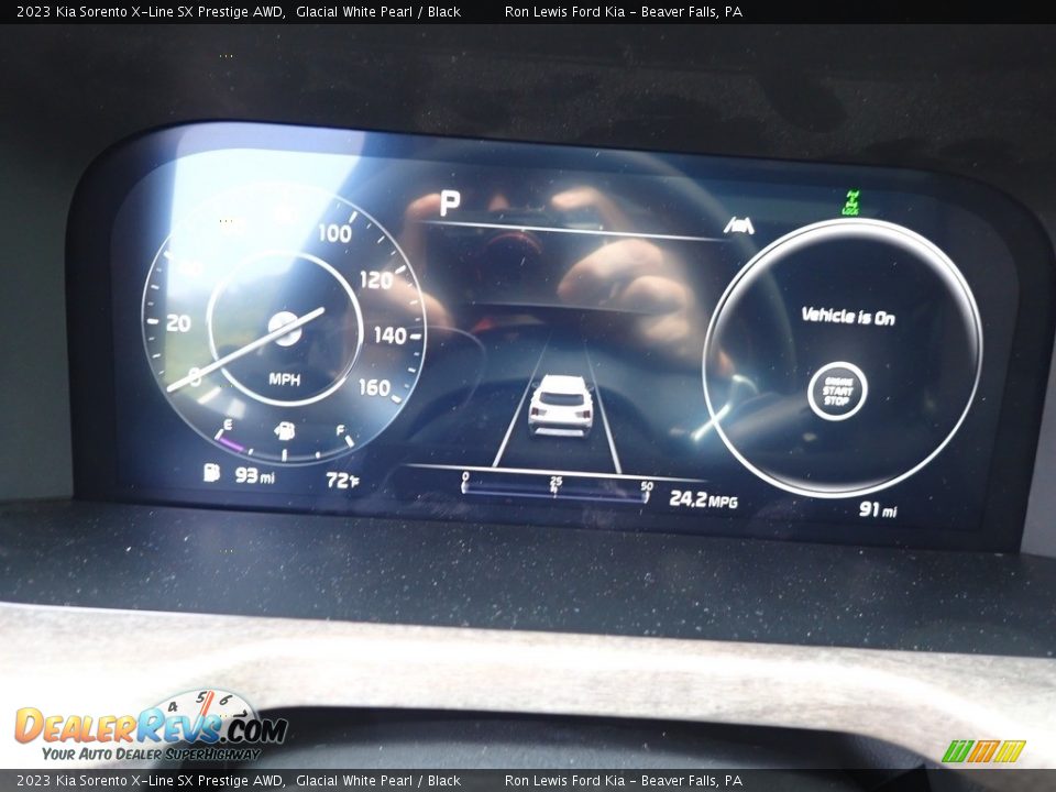 2023 Kia Sorento X-Line SX Prestige AWD Gauges Photo #16