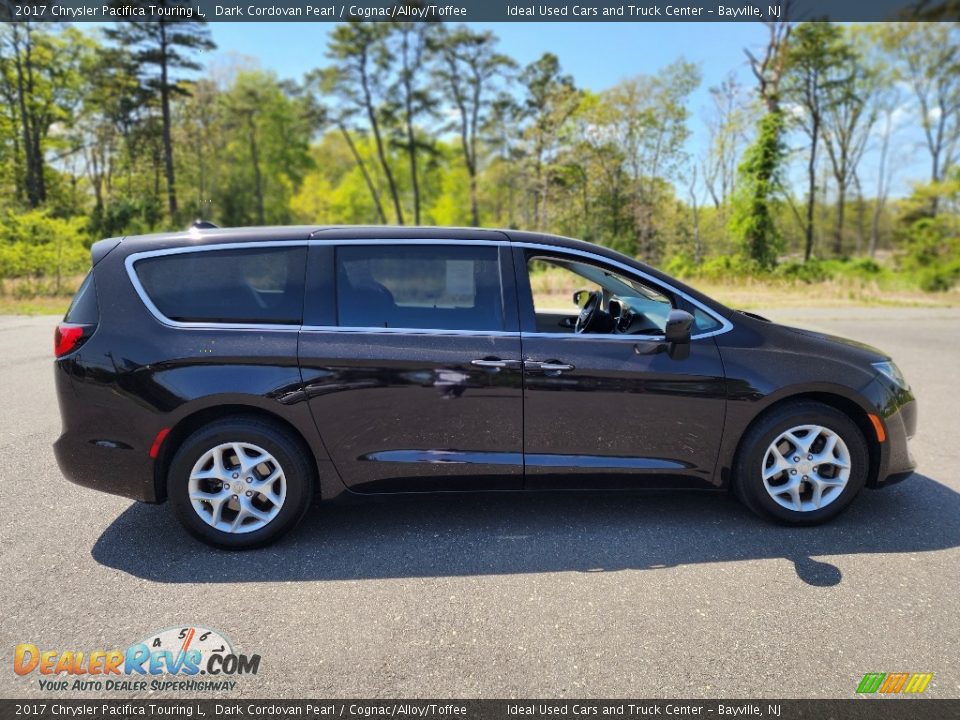 2017 Chrysler Pacifica Touring L Dark Cordovan Pearl / Cognac/Alloy/Toffee Photo #8