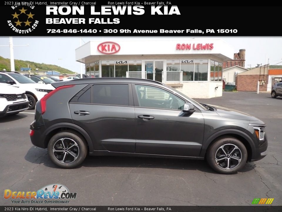 2023 Kia Niro EX Hybrid Interstellar Gray / Charcoal Photo #1