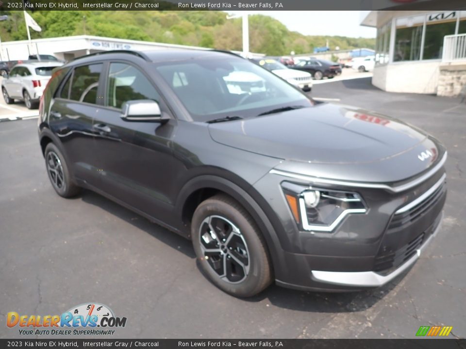 2023 Kia Niro EX Hybrid Interstellar Gray / Charcoal Photo #2