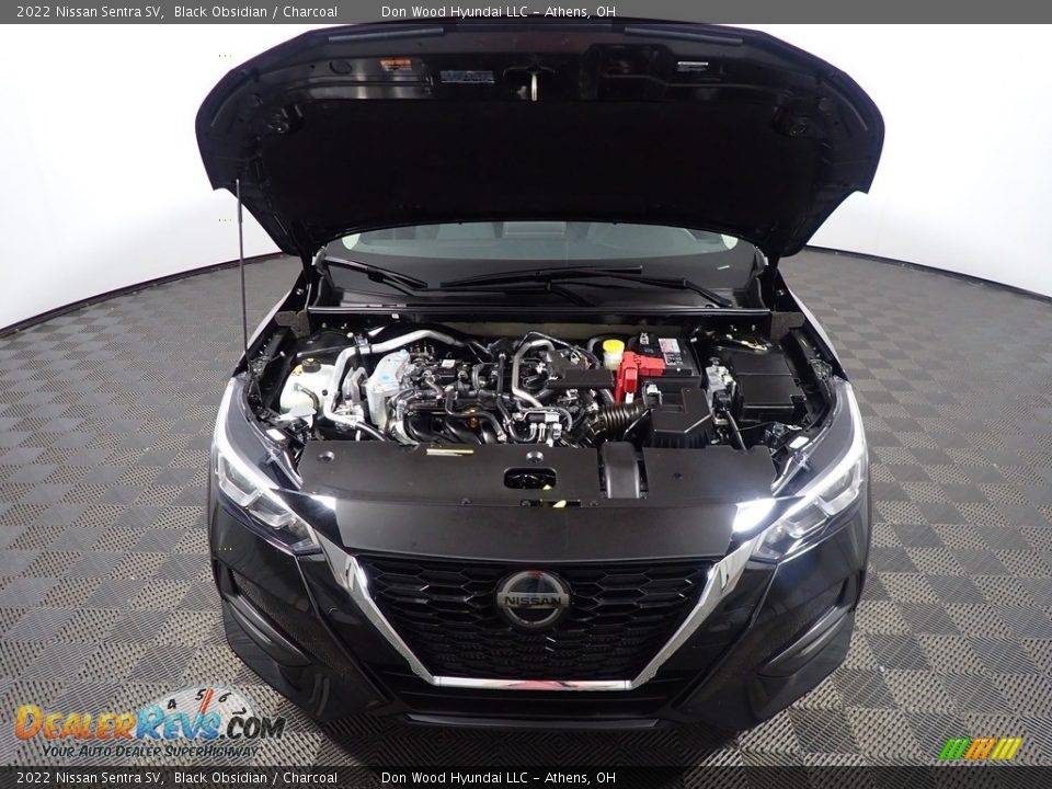 2022 Nissan Sentra SV Black Obsidian / Charcoal Photo #6