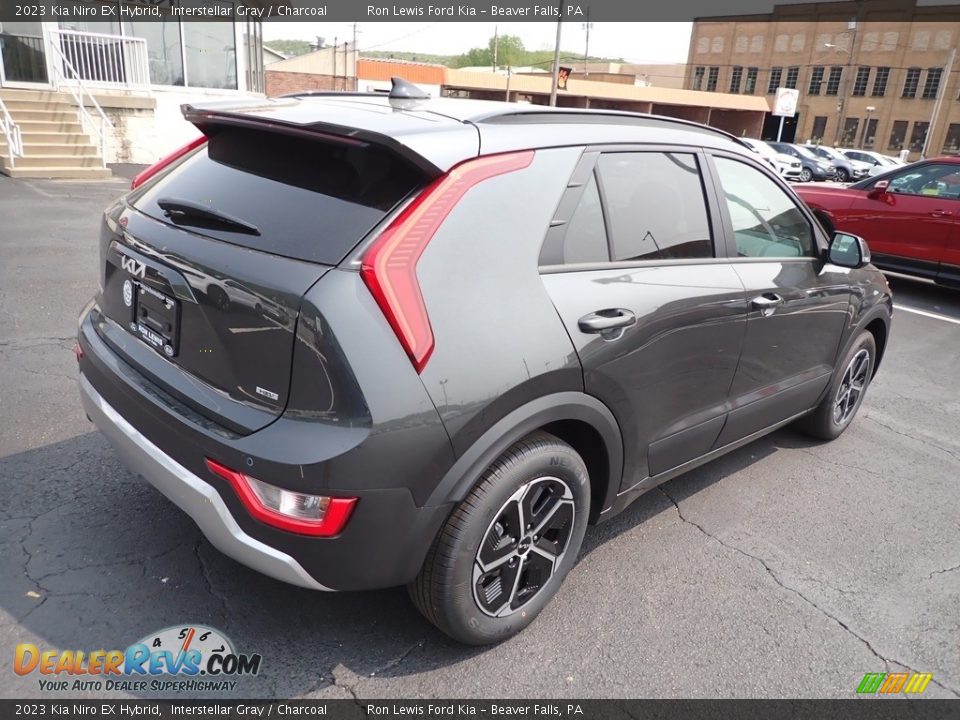 2023 Kia Niro EX Hybrid Interstellar Gray / Charcoal Photo #8