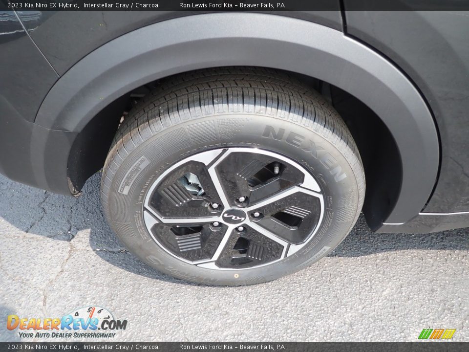 2023 Kia Niro EX Hybrid Interstellar Gray / Charcoal Photo #9
