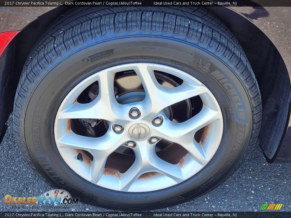 2017 Chrysler Pacifica Touring L Dark Cordovan Pearl / Cognac/Alloy/Toffee Photo #19