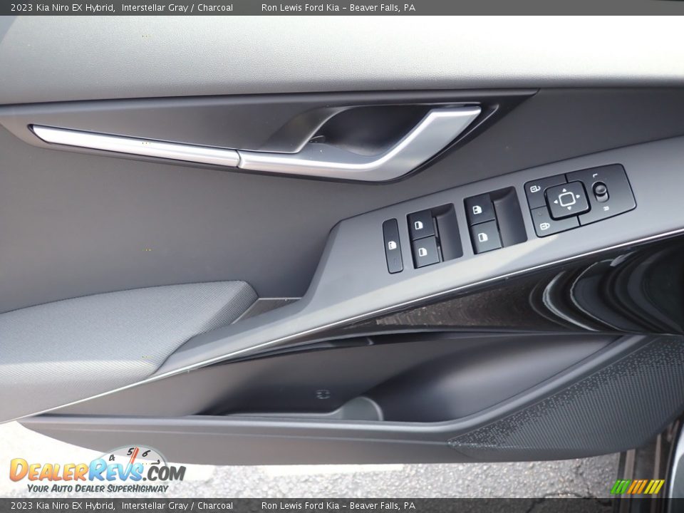 2023 Kia Niro EX Hybrid Interstellar Gray / Charcoal Photo #14